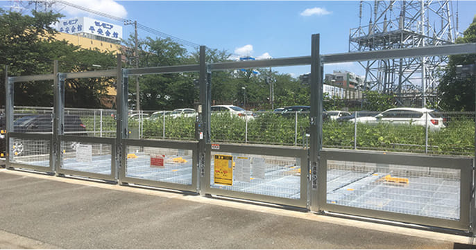 駐車場設備リニューアル