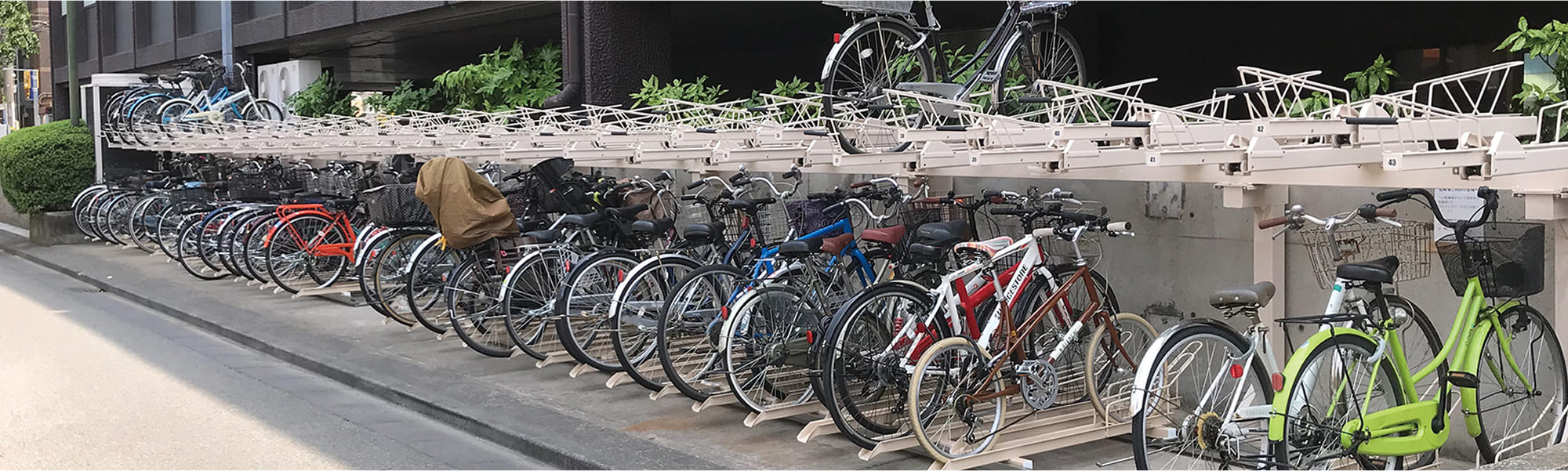 駐輪場改修工事